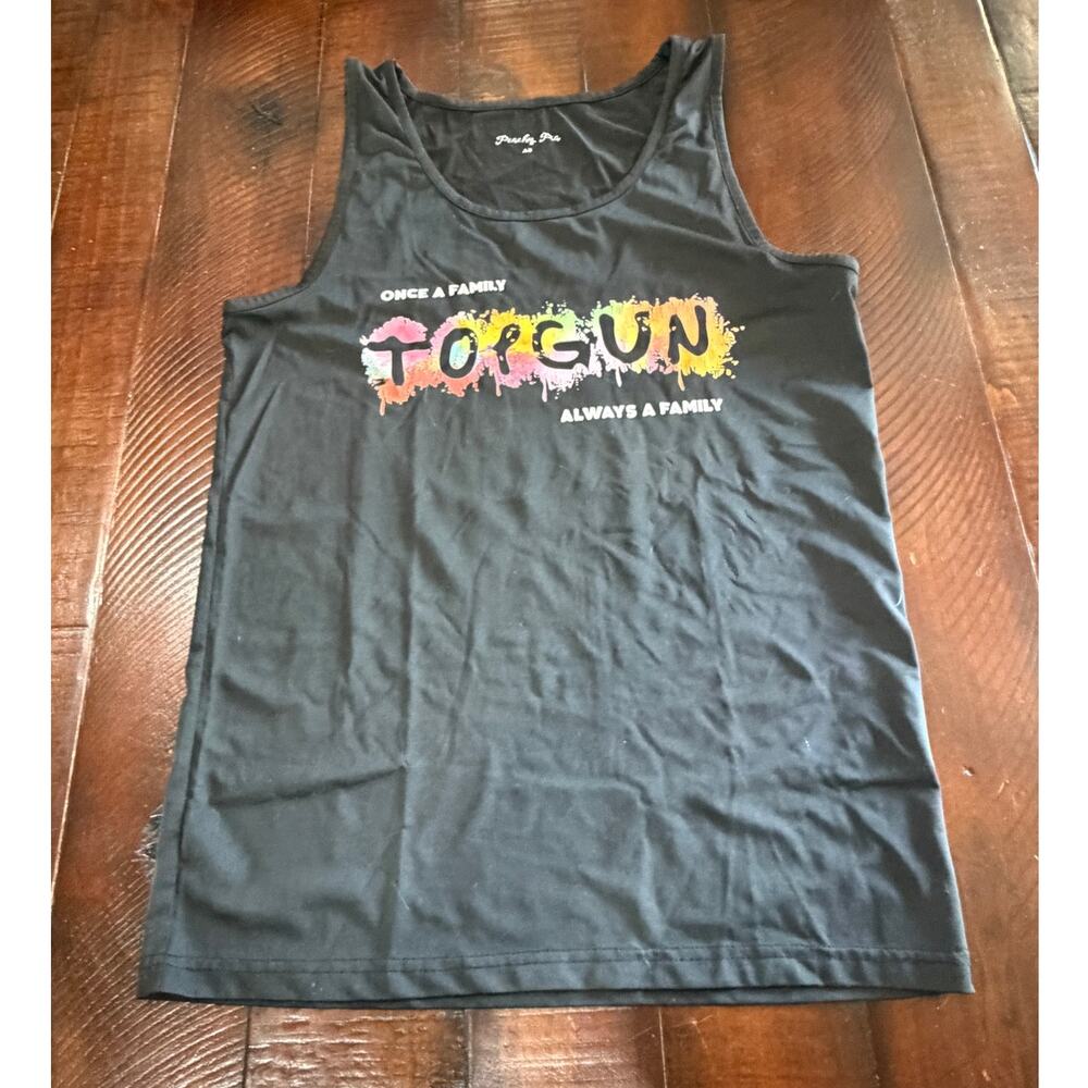 Top Gun Cheer Tank Top - Peach Pia